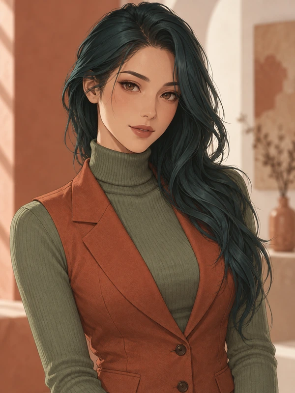 Cheryl, a fictional adult character for private chat, shown in a portrait